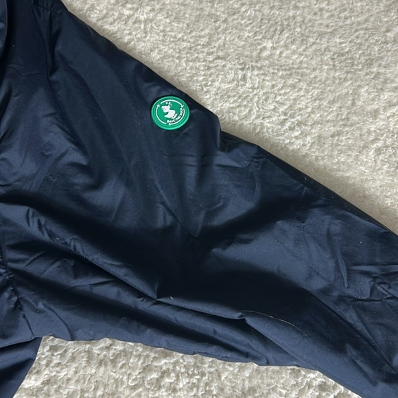 Save The Duck Plumroll Blue Water Resistant Hoodie Size L - Picture 10 of 15